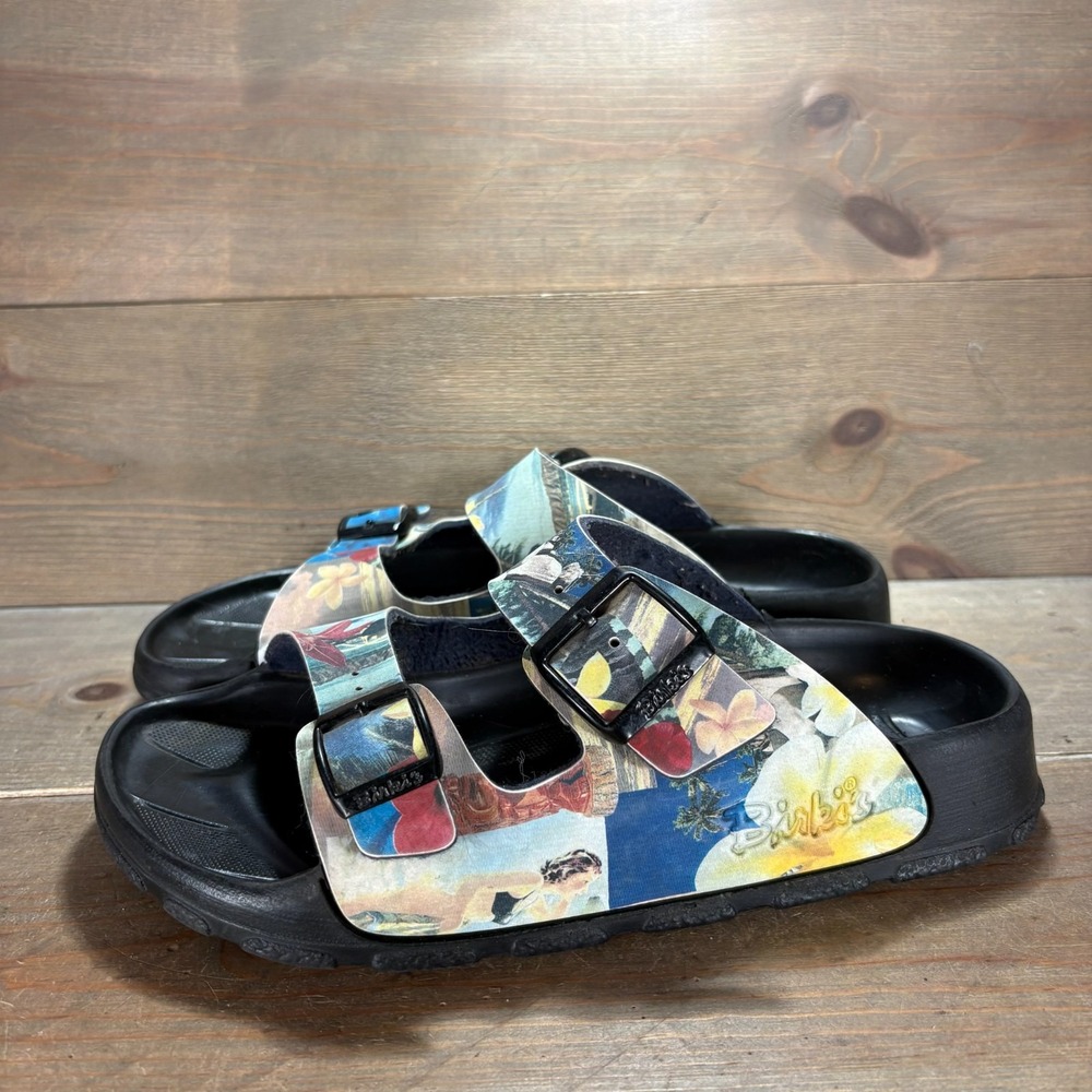 birkenstock birki Womens size 8 shoes hawaii tiki Buckle sandals